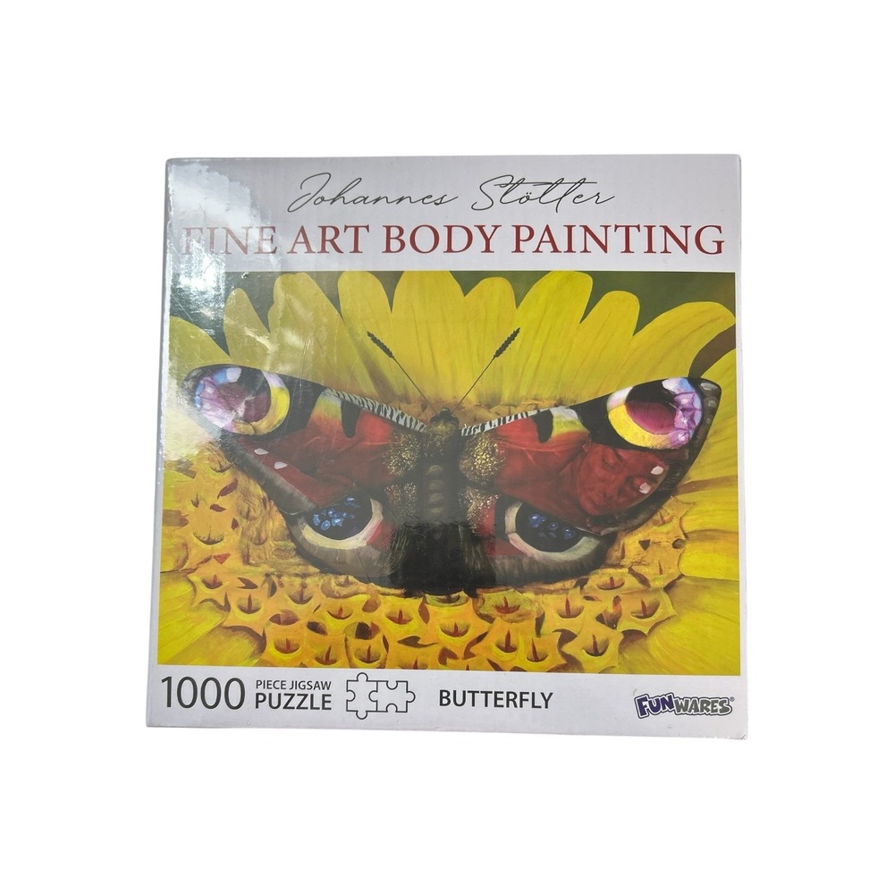 ohannes Stötter Butterfly 1000 Piece Jigsaw Puzzle - Funwares Fine Art